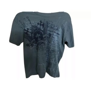 Men’s Coat of Arms Strength Honor Courage T-shirt